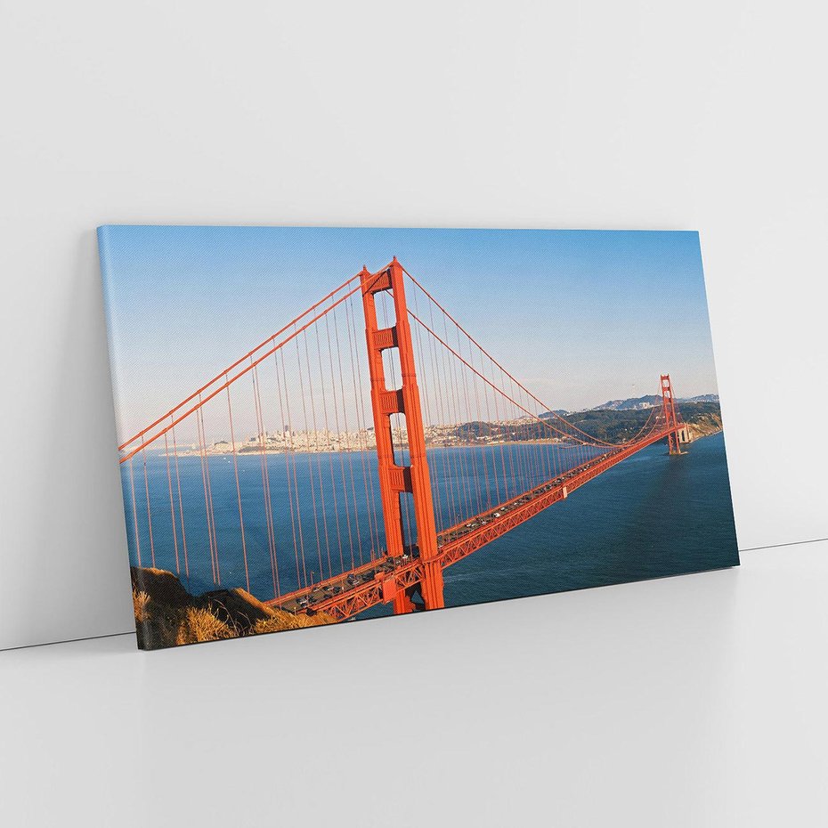 Obraz na płótnie 100x50 - Golden Gate San Francisco - Golden Gate, San