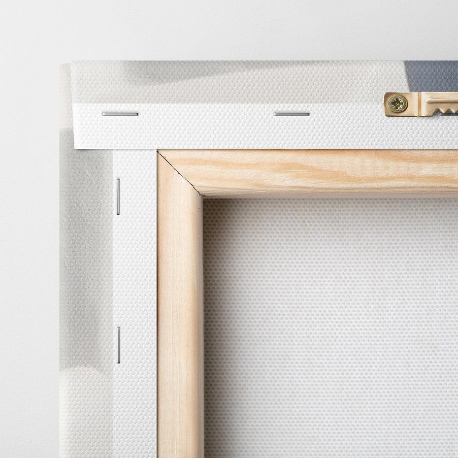 Obraz na płótnie 70x100 - Powitanie Wyspy - Santorini, drzwi