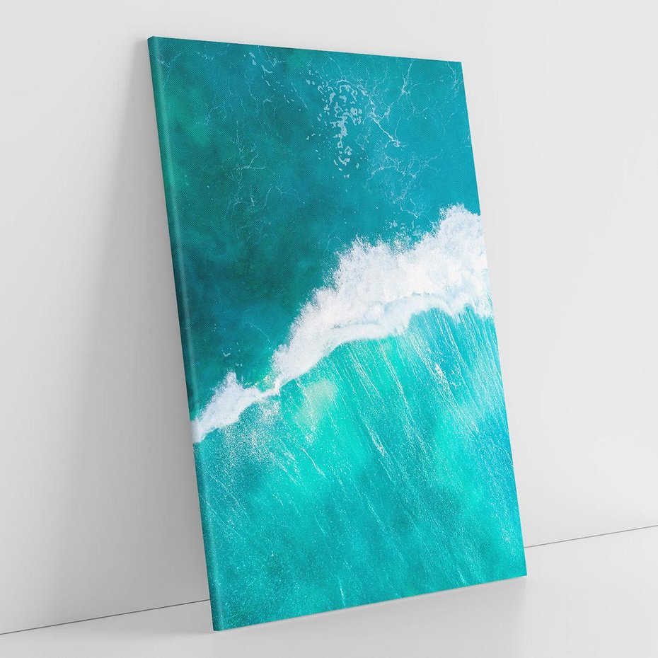 Obraz na płótnie 80x120 - Siła i Spokój - morze, ocean