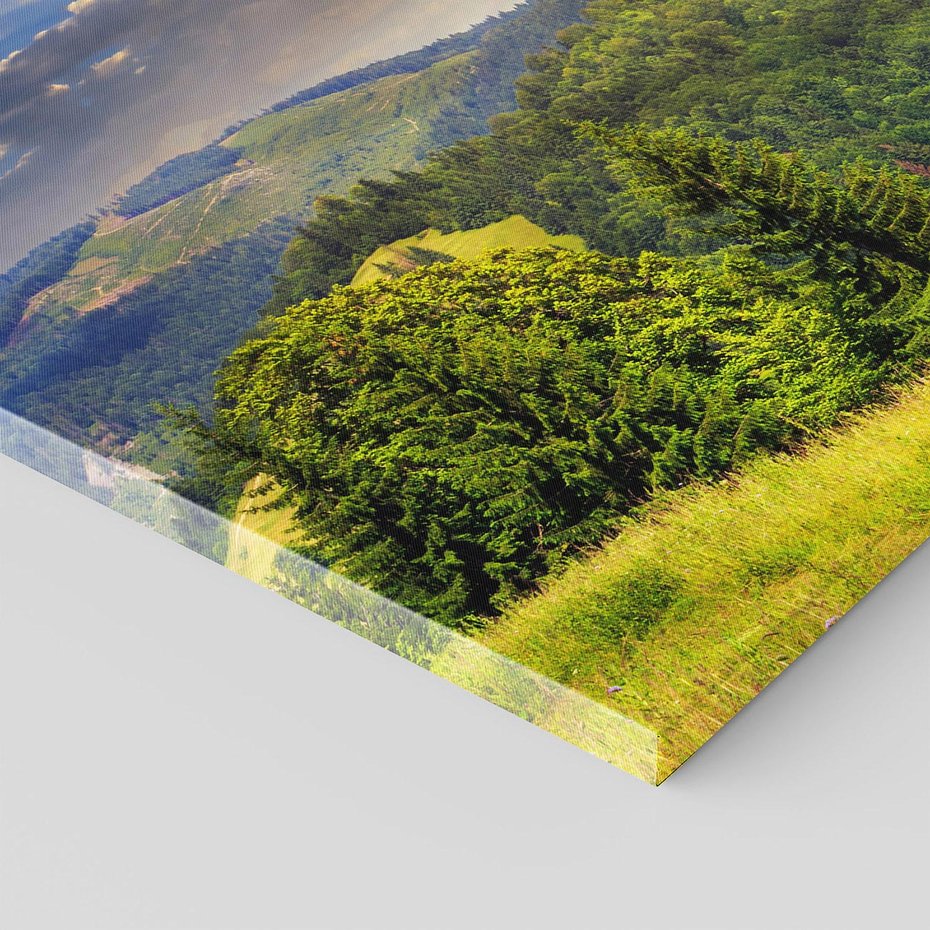 Obraz na płótnie 120x80 - Pejzaż w perspektywie - pejzaż, perspektywa