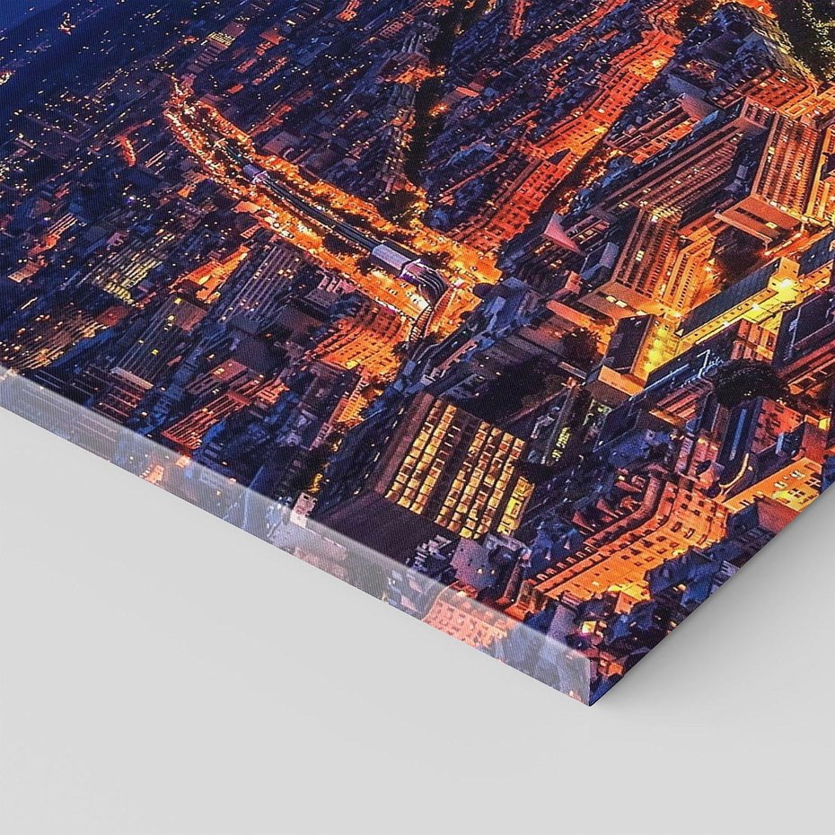 Obraz na płótnie 120x80 - Nocne impresje Paryża - Paryż, noc