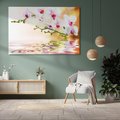 Obraz na płótnie 100x70 - Elegancja orchidei - orchidea, kwiaty