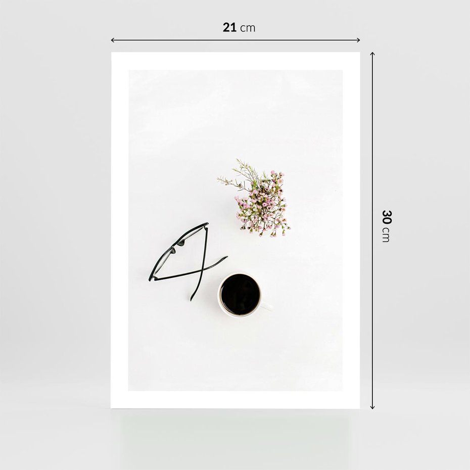 Plakat bez ramy 21x30 - Codzienne Radości - kompozycja, bukiet