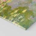 Obraz na płótnie 120x80 - "Lilie wodne" (1919), Claude Monet - Reprodukcja - reprodukcja, obraz na płótnie