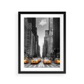 Plakat w ramie 30x40 - Wibracje Nowego Jorku - miasto, Nowy Jork - rama czarna
