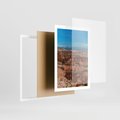 Plakat w ramie 50x70 - Wielki Kanion - wielki kanion, krajibraz - rama biała
