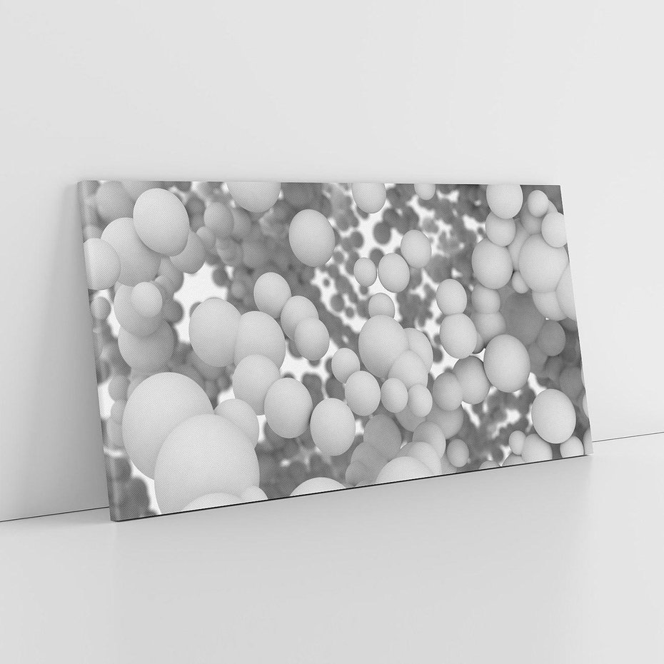 Obraz na płótnie 100x50 - Abstrakcyjne balony w locie - kule, abstrakcja