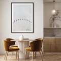 Plakat w ramie 30x40 - Karuzela Młyńska: Nostalgiczne Koło - młyńskie koło, karuzela - rama czarna