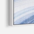Obraz w ramie 120x80 - Abstrakcyjna akwarela - abstrakcja, akwarela - rama biała
