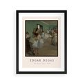 Plakat w ramie 40x50 - Elegancja Baletu - Edgar Degas, reprodukcja obrazu - rama czarna