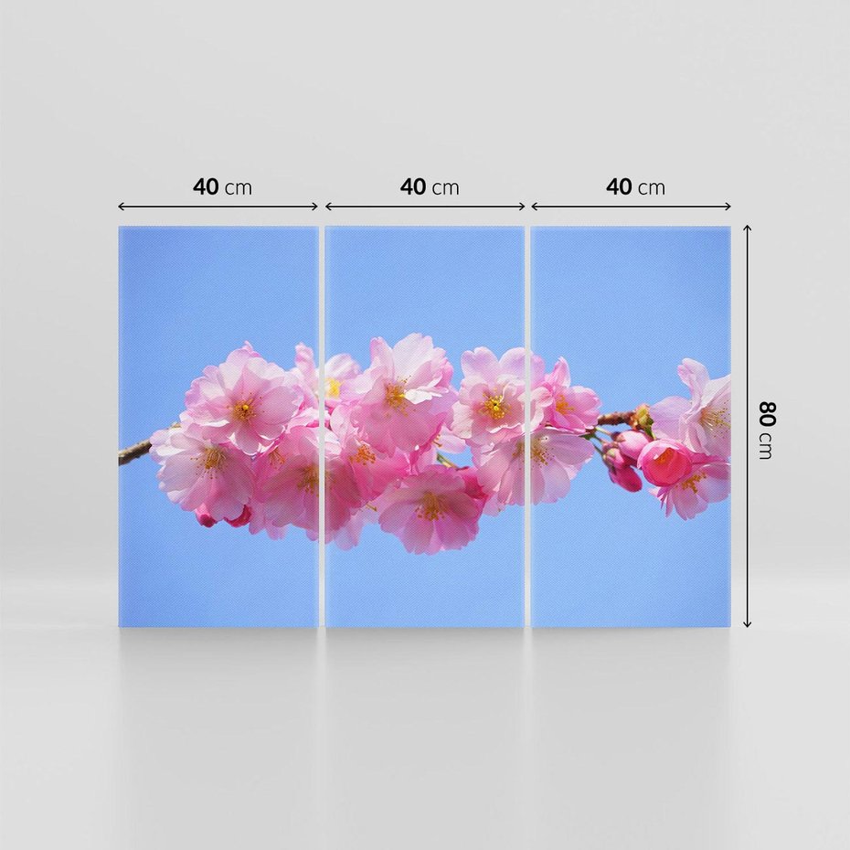 Obraz na płótnie 120x80 - Kwiatowy taniec kolorów - kwiat, kwiaty