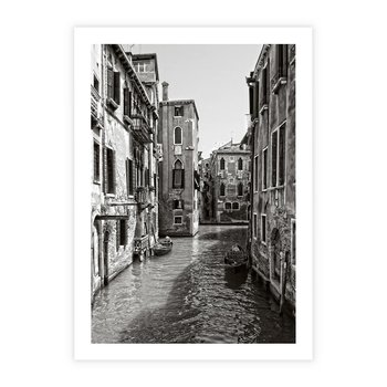 Plakat bez ramy 40x50 - Zabłądzić w Wenecji - wenecja, kanały