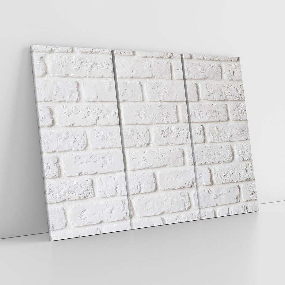 Obraz na płótnie 120x80 - Wymiarowa Struktura - ściana, cegła