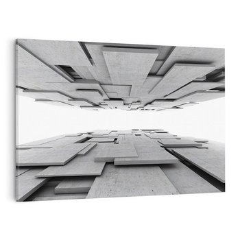 Obraz na płótnie 100x70 - Architektura 3D - architektura, 3D