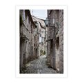Plakat bez ramy 21x30 - Malownicza uliczka we Włoszech - uliczka, Włoch
