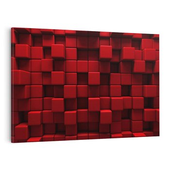 Obraz na płótnie 120x80 - Geometryczne 3D: wizja przestrzeni - geometryczne, 3D