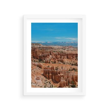 Plakat w ramie 50x70 - Wielki Kanion - wielki kanion, krajibraz - rama biała