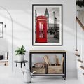 Plakat bez ramy 21x30 - Budka w Londynie - Londyn, budka