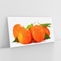 Obraz na płótnie 120x60 - Mandarynki - Owocowy Zestaw - mandarynki, owoce
