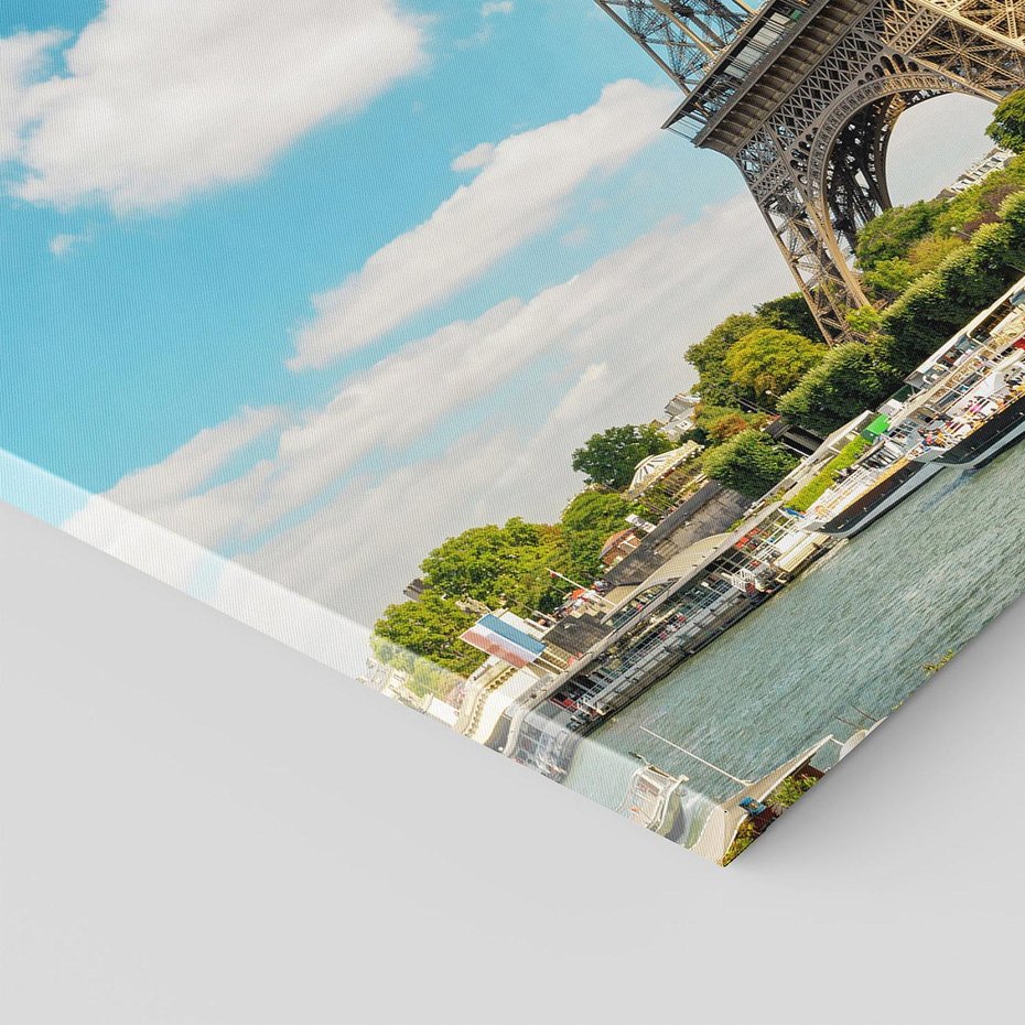 Obraz na płótnie 50x70 - Paryż Eiffla - Paryż, Eiffla