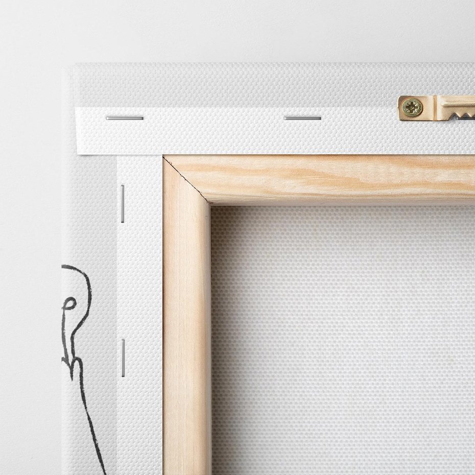 Obraz na płótnie 120x80 - Idea w Rękach - szkic, grafika