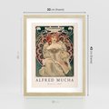 Plakat w ramie 30x40 - Piękno Art Nouveau - plakat, obraz - rama drewno