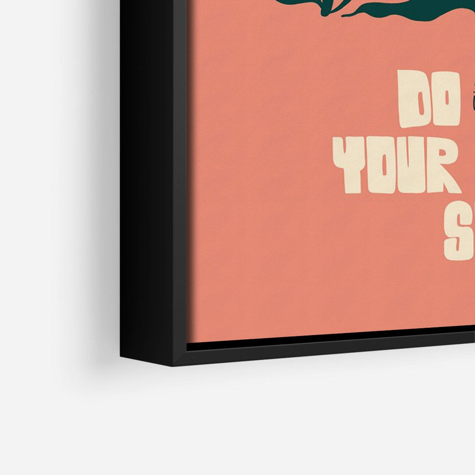 Obraz w ramie 70x100 - Mgliste Refleksje - nowoczesny plakat, różowe tło - rama czarna