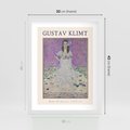 Plakat w ramie 30x40 - Gustav Klimt: Reprodukcja - reprodukcja, gustav klimt - rama biała