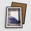 Plakat w ramie 50x70 - Lawendowa Magia - lawenda, fiolet - rama czarna
