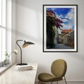 Plakat bez ramy 30x40 - Uliczka: perspektywa w mieście - uliczka, perspektywa
