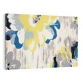 Obraz na płótnie 120x80 - Kwiatowe Impresje - malowane duże kwiaty, kolory żółty