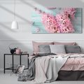 Obraz na płótnie 120x60 - Hiacynty w Kwiatowej Kompozycji - hiacynty, kwiaty