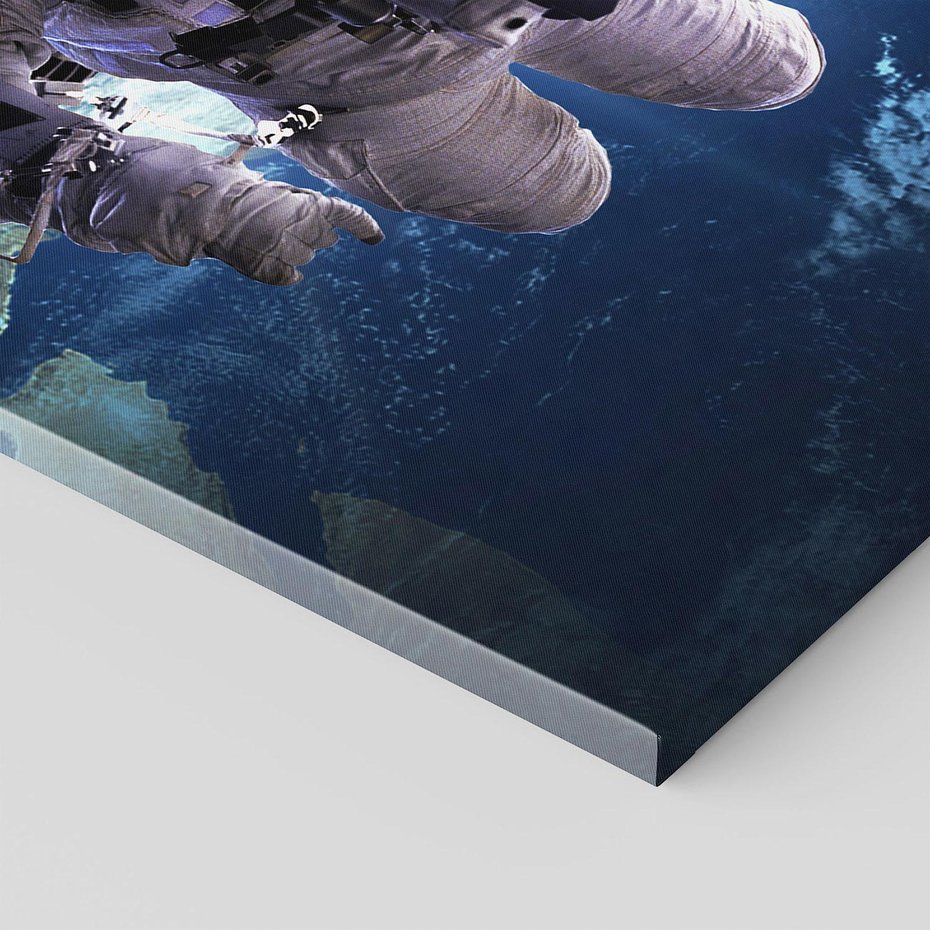 Obraz na płótnie 70x100 - Kosmiczna przygoda - kosmos, astronauta