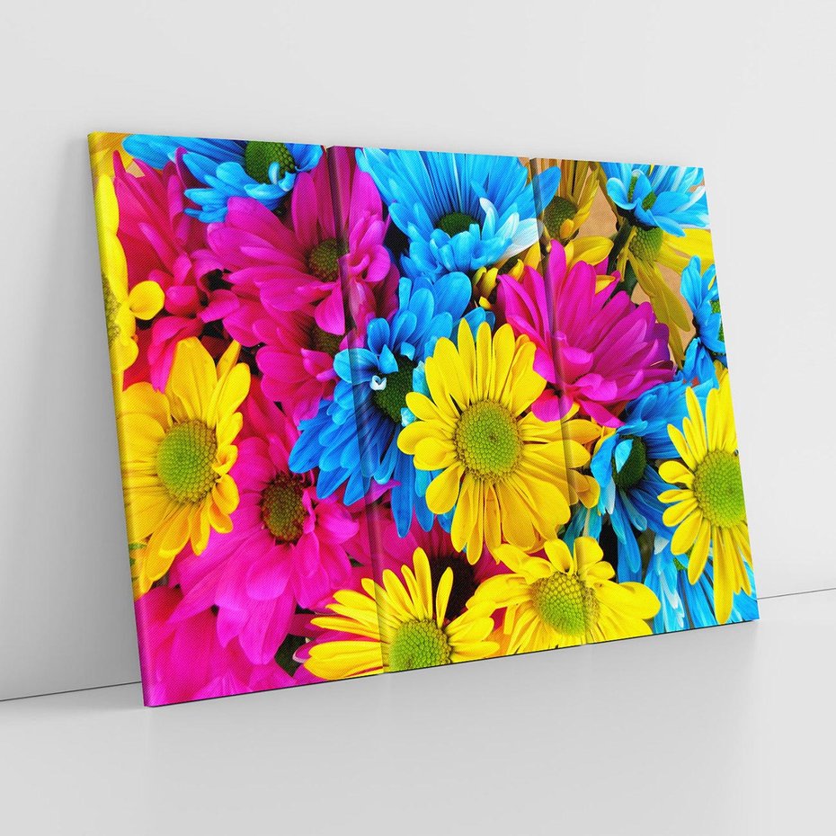 Obraz na płótnie 120x80 - Kwiatowy Świat - kwiat, kwiaty