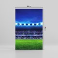 Obraz na płótnie 50x70 - Energia na stadionie - piłka, nożna