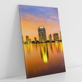 Obraz na płótnie 70x100 - miasto świateł - Miami, Floryda