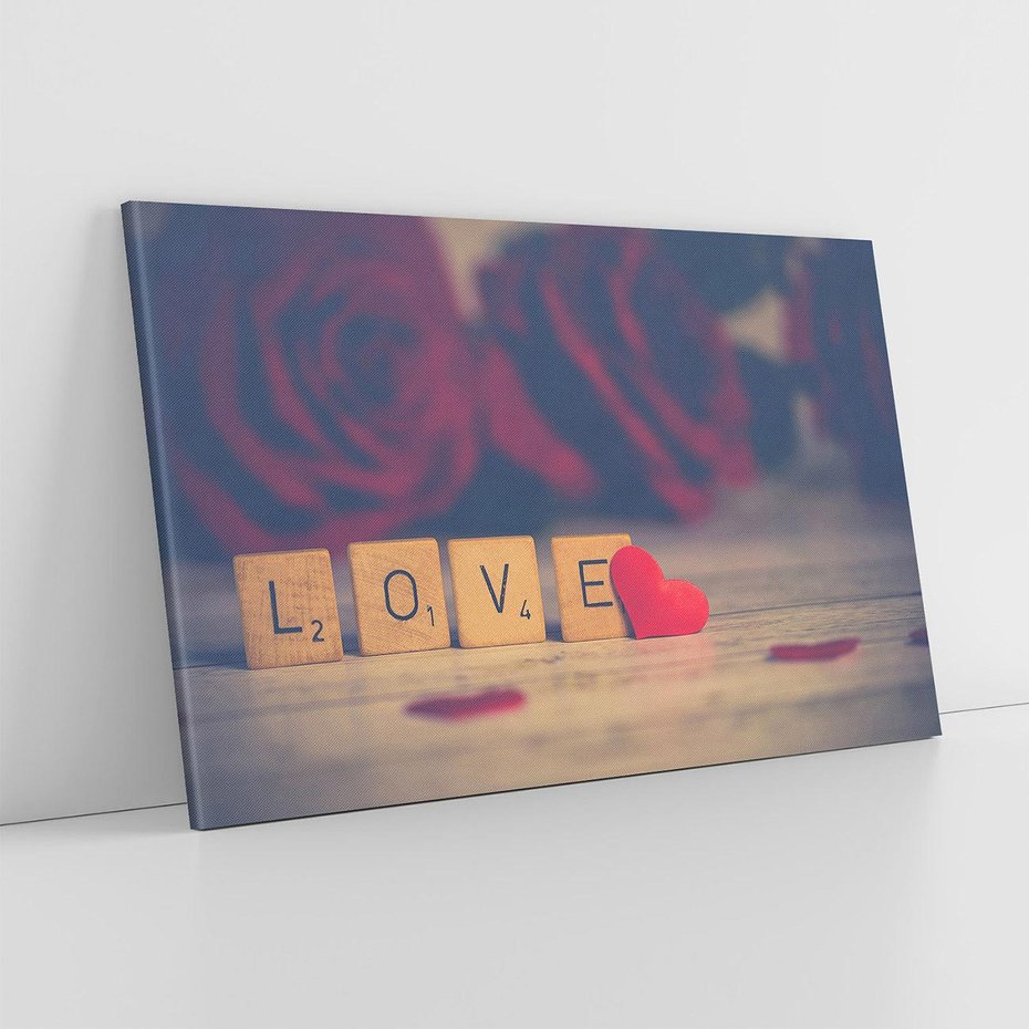 Obraz na płótnie 120x80 - Love - Sercem Do Ciebie - love, serce