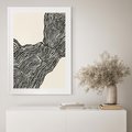 Plakat bez ramy 30x40 - Migoczące Kontury - boho plakat, rycina