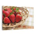 Obraz na płótnie 120x80 - Truskawka Radość Lata - truskawka, owoc