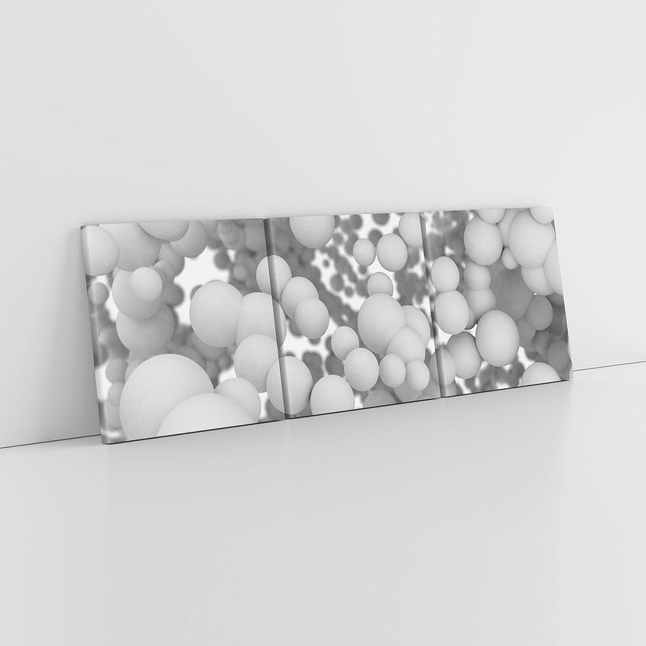 Obraz na płótnie 90x30 - Abstrakcyjne balony w locie - kule, abstrakcja