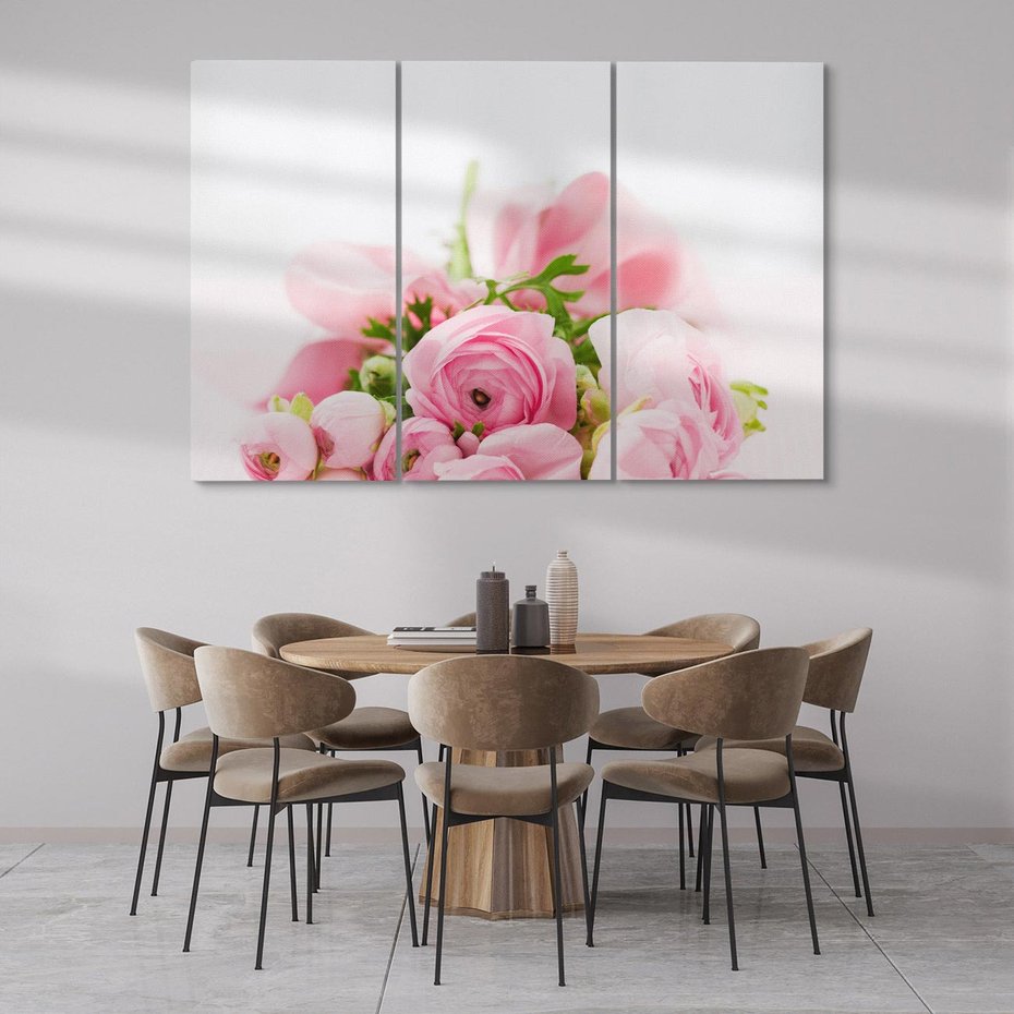 Obraz na płótnie 120x80 - Bukiet Róż - róże, bukiet