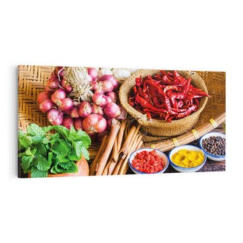 Obraz na płótnie 100x50 - Pełnia azjatyckich smaków - przyprawy, azja