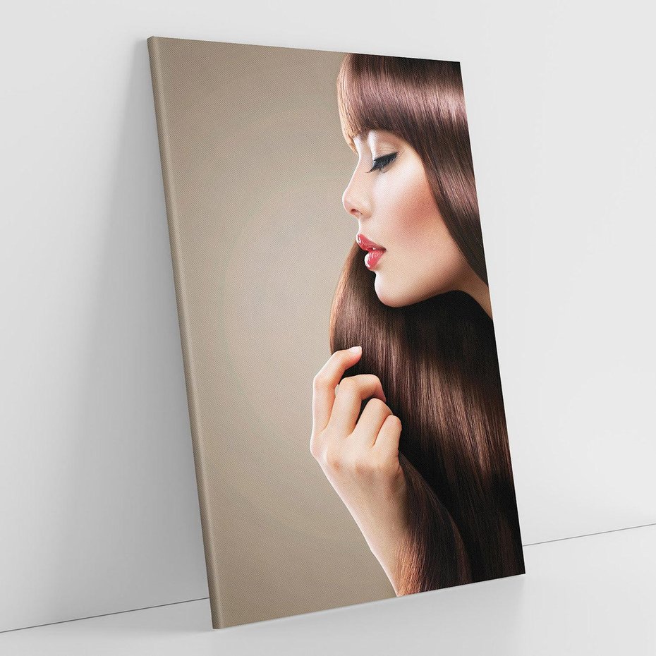 Obraz na płótnie 70x100 - Piękno fryzury - włosy, fryzura