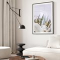 Plakat bez ramy 30x40 - Sukulentowe liście - liście, sukulenty