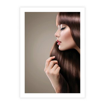 Plakat bez ramy 50x70 - Piękno fryzury - włosy, fryzura
