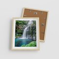Plakat w ramie 40x50 - Tropikalny Wodospad - wodospad, tropikalny - rama drewno