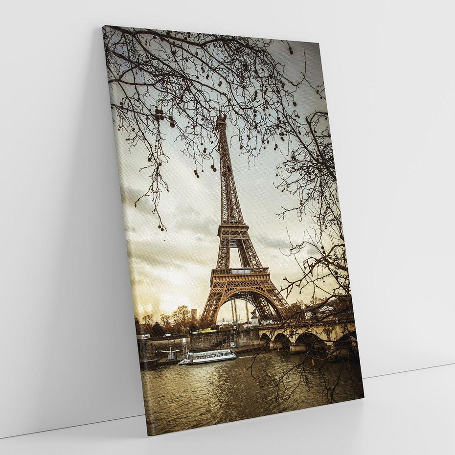 Obraz na płótnie 50x70 - Uroczystość w Paryżu - Paryż, wieża