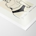 Plakat bez ramy 30x40 - Elegancja Kobiecej Formy - nowoczesna sztuka kobieca, plakat