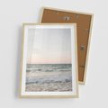 Plakat w ramie 50x70 - Morze i Fale - morze, fale - rama drewno