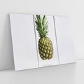 Obraz na płótnie 120x80 - Ananas Egzotyczne Odkrycie - ananas, owoc